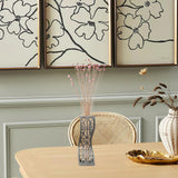 Maxbell Flower Vase Desk Planter Office Flower Pot Rack Table Centerpiece Plants Pot Style C