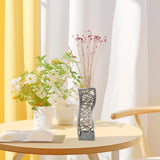 Maxbell Flower Vase Desk Planter Office Flower Pot Rack Table Centerpiece Plants Pot Style D