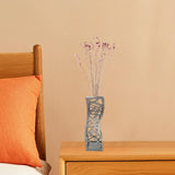 Maxbell Flower Vase Desk Planter Office Flower Pot Rack Table Centerpiece Plants Pot Style D