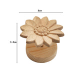 Maxbell Essential Oil Diffuser Durable Portable Wooden Diffuser for Cabinet Car Home