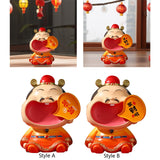 Maxbell Chinese God of Wealth Statue Cai Shen Sculpture Living Room Fortune Figurine Style A