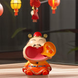 Maxbell Chinese God of Wealth Statue Cai Shen Sculpture Living Room Fortune Figurine Style A