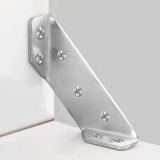 Maxbell 10 Pieces Multifunctional Angle Code Angle Fasten Connector for Cabinet Desk