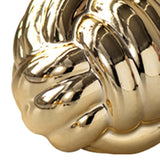 Maxbell Knot Statue Sculpture Ceramic Figurine Artwork Creative Yarn Ball Ornament