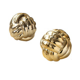 Maxbell Knot Statue Sculpture Ceramic Figurine Artwork Creative Yarn Ball Ornament