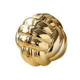 Maxbell Knot Statue Sculpture Ceramic Figurine Artwork Creative Yarn Ball Ornament