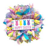 Maxbell Easter Wreath for Front Door Party Outdoor for Windows Living Rooms Bedrooms