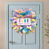 Maxbell Easter Wreath for Front Door Party Outdoor for Windows Living Rooms Bedrooms
