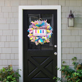 Maxbell Easter Wreath for Front Door Party Outdoor for Windows Living Rooms Bedrooms