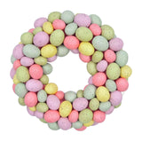 Maxbell Easter Egg Wreath Easter Door Garland for Holiday Patio Porch Indoor Outdoor