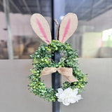 Maxbell Easter Wreath for Front Door Wall Hanging Ornament for Festival Porches Home