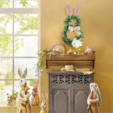 Maxbell Easter Wreath for Front Door Wall Hanging Ornament for Festival Porches Home