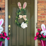 Maxbell Easter Wreath for Front Door Wall Hanging Ornament for Festival Porches Home