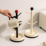 Maxbell Cup Drying Rack Water Bottle Drying Rack for Baby Bottles Mugs Glass Bottles White and Black