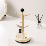 Maxbell Cup Drying Rack Water Bottle Drying Rack for Baby Bottles Mugs Glass Bottles White and Black