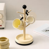 Maxbell Cup Drying Rack Water Bottle Drying Rack for Baby Bottles Mugs Glass Bottles White and Black