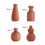 Maxbell Plant Pot Holder Planter Ornaments Side Table Office Home Wooden Flower Vase Style A