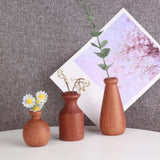 Maxbell Plant Pot Holder Planter Ornaments Side Table Office Home Wooden Flower Vase Style A