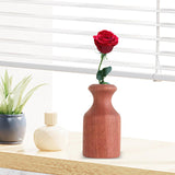 Maxbell Plant Pot Holder Planter Ornaments Side Table Office Home Wooden Flower Vase Style B