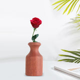 Maxbell Plant Pot Holder Planter Ornaments Side Table Office Home Wooden Flower Vase Style B