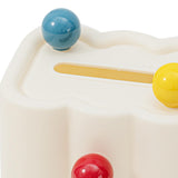 Maxbell Tissue Box Cover Paper Towel Storage Tissue Holder for Toilet Bedroom Office White Bottom