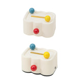 Maxbell Tissue Box Cover Paper Towel Storage Tissue Holder for Toilet Bedroom Office White Bottom