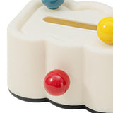 Maxbell Tissue Box Cover Paper Towel Storage Tissue Holder for Toilet Bedroom Office Black Bottom