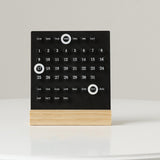 Maxbell Perpetual Calendar Reusable Mini Desk Calendar for Home Accessories Office