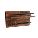 Maxbell Coat Rack Wall Mount Easy Installation Coat Hook for Scarves Coats Entryways