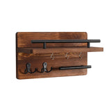 Maxbell Coat Rack Wall Mount Easy Installation Coat Hook for Scarves Coats Entryways