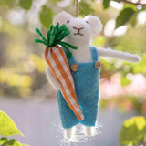 Maxbell 2x Felt Mouse Hanging Ornaments Christmas Tree Ornaments for Garland Holiday