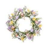 Maxbell Easter Egg Wreath Easter Decor 45cm Artificial Garland for Home Office Party