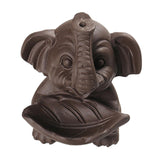 Maxbell Elephant Incense Holder Waterfall Backflow Incense Burner for Garden Desktop