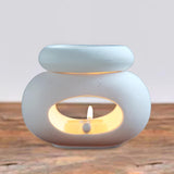 Maxbell Essential Oil Burner Detachable Tealight Candle Holder for Home Bedroom