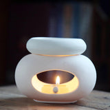 Maxbell Essential Oil Burner Detachable Tealight Candle Holder for Home Bedroom