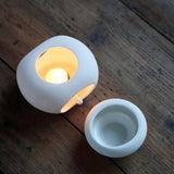 Maxbell Essential Oil Burner Detachable Tealight Candle Holder for Home Bedroom