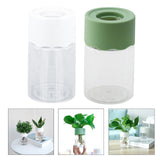 Maxbell Hydroponic Flower Vase Display Planter Bud Vase for Home Living Room Country White