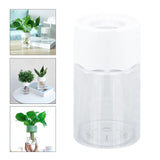 Maxbell Hydroponic Flower Vase Display Planter Bud Vase for Home Living Room Country White