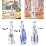 Maxbell Human Statue Figurine for Bedroom Cabinet Desk Bookshelf