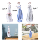 Maxbell Human Statue Figurine for Bedroom Cabinet Desk Bookshelf