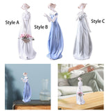 Maxbell Human Statue Figurine for Bedroom Cabinet Desk Bookshelf