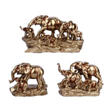 Maxbell Elephant Statue Art Craft Shelf Decoration Ornament for Shelves NightStand