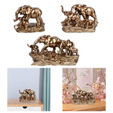 Maxbell Elephant Statue Art Craft Shelf Decoration Ornament for Shelves NightStand