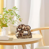 Maxbell Elephant Statue Art Craft Shelf Decoration Ornament for Shelves NightStand