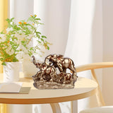 Maxbell Elephant Statue Art Craft Shelf Decoration Ornament for Shelves NightStand