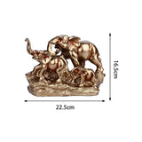 Maxbell Elephant Statue Art Craft Shelf Decoration Ornament for Shelves NightStand