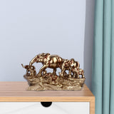 Maxbell Elephant Statue Art Craft Shelf Decoration Ornament for Shelves NightStand