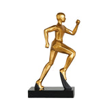 Maxbell Runner Statue Crafts Abstract Art Sculpture for Living Room Office Bookshelf Style A