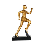 Maxbell Runner Statue Crafts Abstract Art Sculpture for Living Room Office Bookshelf Style A