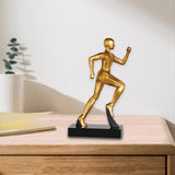 Maxbell Runner Statue Crafts Abstract Art Sculpture for Living Room Office Bookshelf Style A